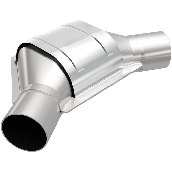 MagnaFlow Conv Univ 2.00" Angled Inlet/Outlet