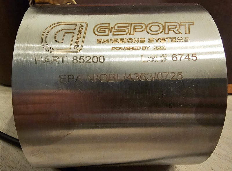 Relentless Automotive Development Downpipe with GESI HFC for RHO and HO Engines