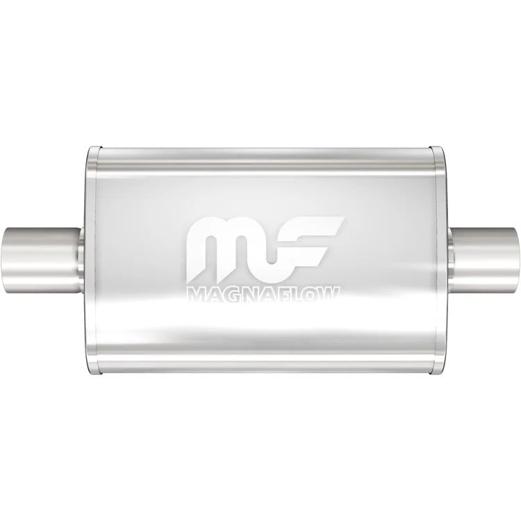 Stainless Muffler 2.5in Center In/Out