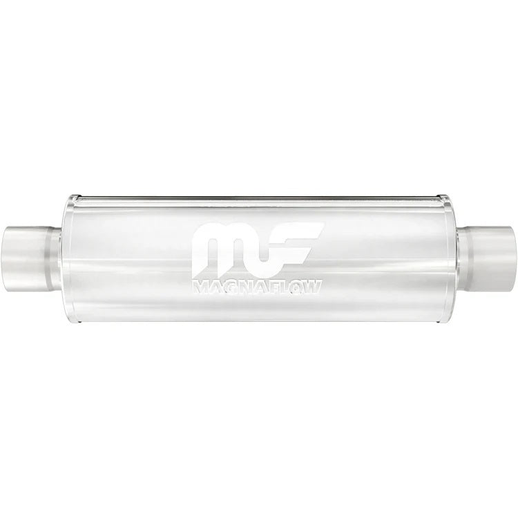Stainless Bullet Muffler 2.5in In/Out
