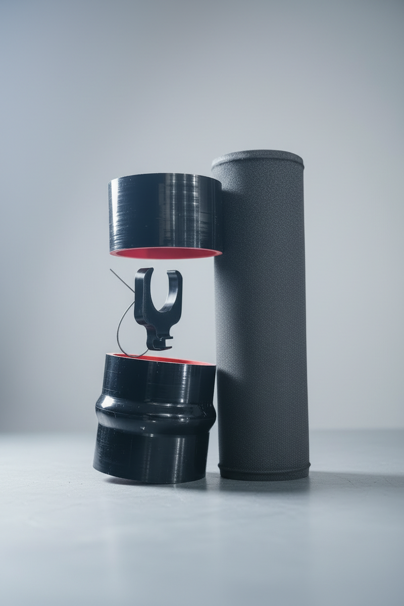 R.A.D.  Silencer Delete Tube (Filter not included)