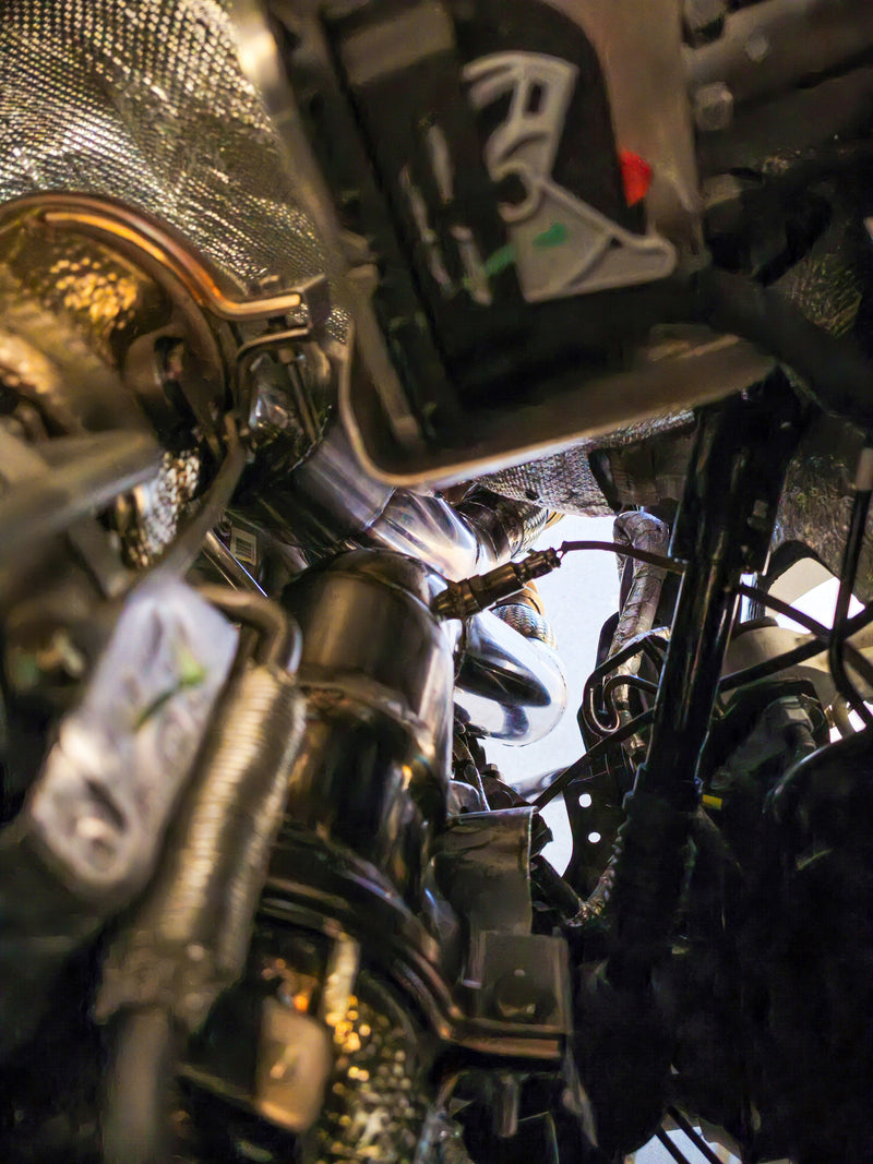Engineered Fill Rho 60 R.A.D. Ram RHO and HO Downpipe — Relentless Automotive Development Group