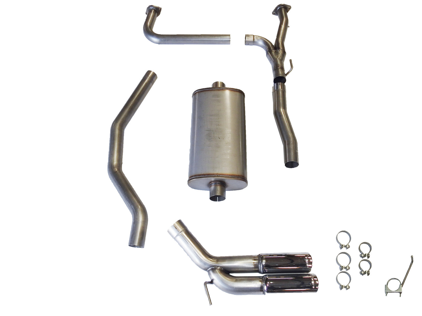 JBA Performance 04-212Nissan Titan Cat Back  304SS
