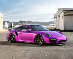 VR Forged D12 Wheel Package Porsche 991 Turbo 20x9.0 20x12 Gloss Black
