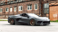 VR Forged D01 Wheel Package Corvette C8 20x9.5 21x12.5 Satin Bronze