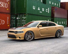 VR Forged D10 Wheel Package Dodge Charger | Challenger 20x9.0 20x11 Hyper Black