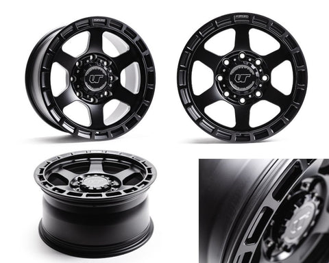 VR Forged D14 Wheel Package Chevrolet Silverado HD 2500 | 3500 18x9 Matte Black