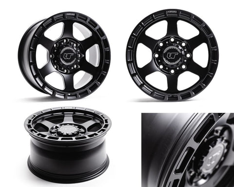 VR Forged D14 Wheel Package Chevrolet Silverado HD 2500 | 3500 18x9 Matte Black