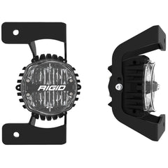2018-2021 Jeep Rubicon JL & 2019-2021 Gladiator JT 3 Piece Steel Performance Bumper Fog Mount Kit, Includes 1 Pair 360-Series 4 Inch SAE White