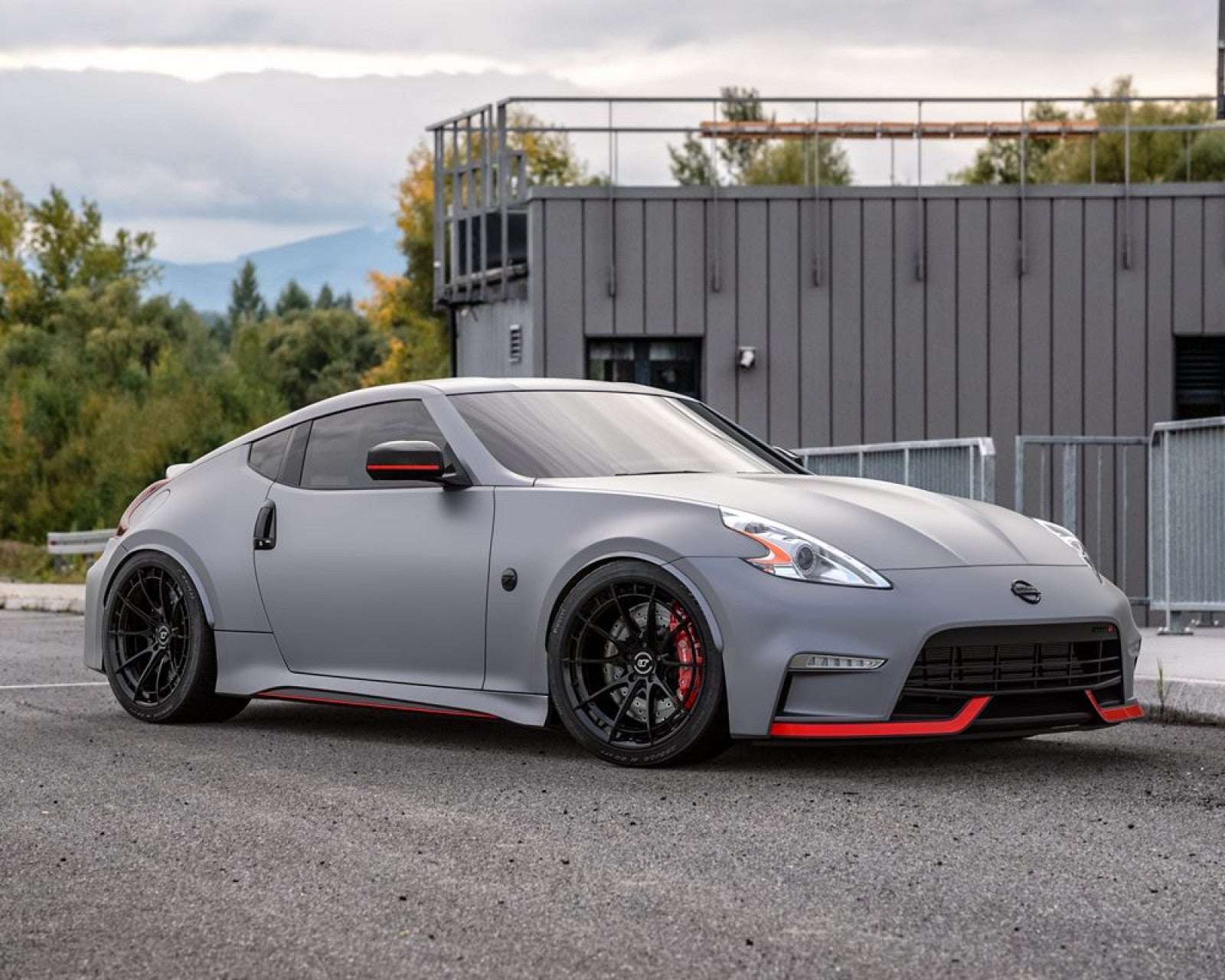 VR Forged D03-R Wheel Package Nissan 370Z 350Z 19x9.5 19x10.5 Gloss Black