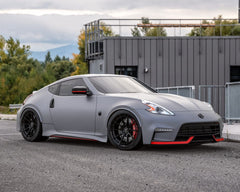 VR Forged D03-R Wheel Package Nissan 370Z 350Z 19x9.5 19x10.5 Gloss Black