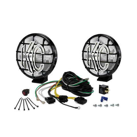 KC HiLiTES 151 KC Apollo Pro Halogen 6in Spread 2-Light System Universal