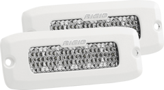 RIGID Industries 975513 RIGID SR-Q Series PRO, Drive Diffused Flush Mount, White Housing, Single