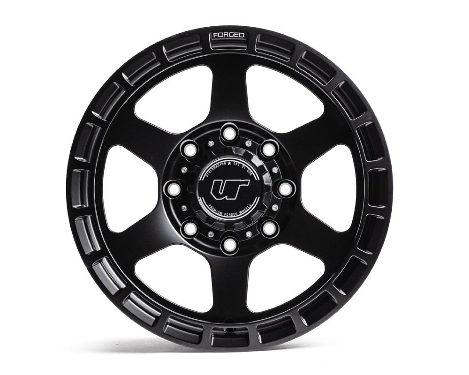 VR Forged D14 Wheel Package Chevrolet Silverado HD 2500 | 3500 18x9 Matte Black
