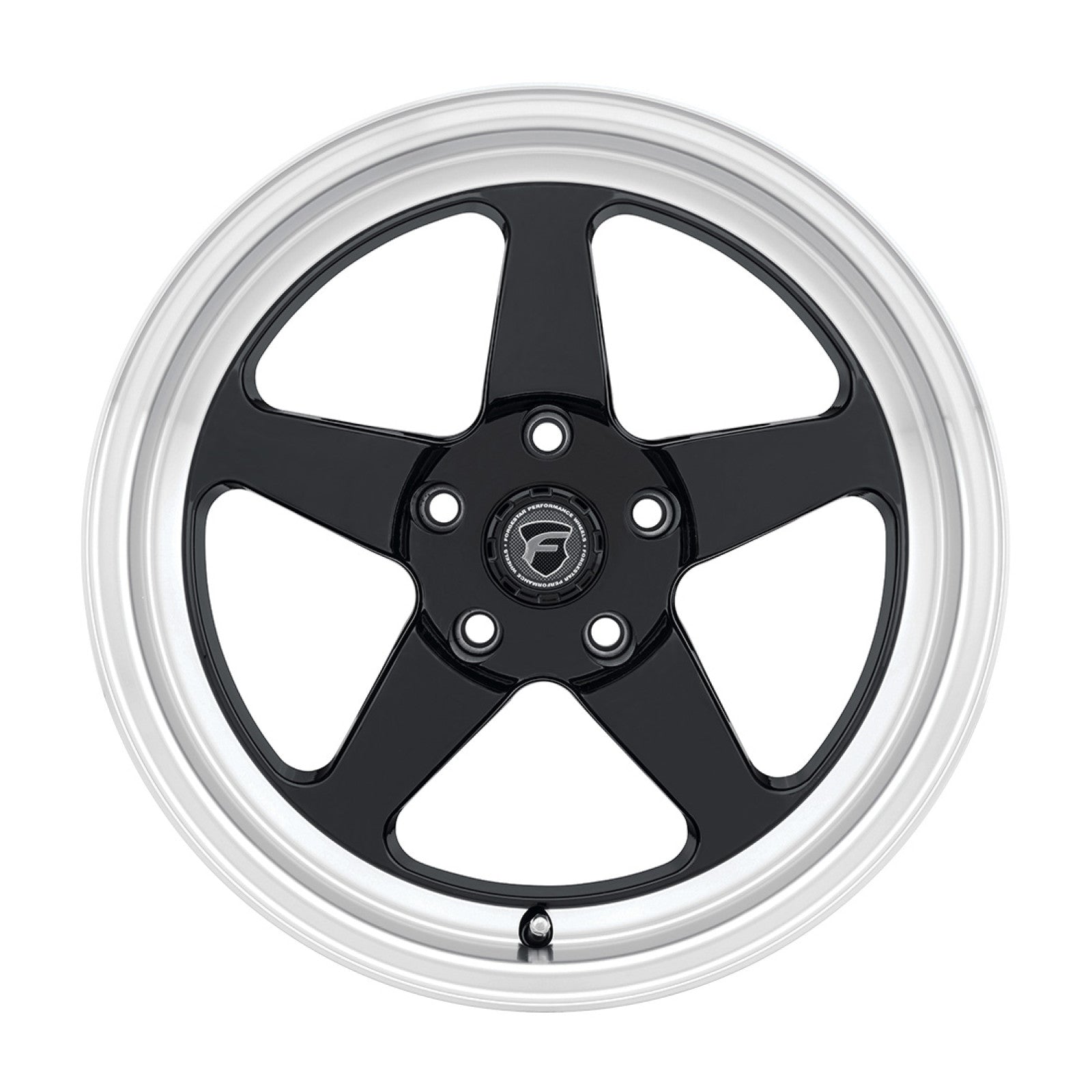 Forgestar 15x10 D5 Drag 5x114.3 ET50 BS7.5 Gloss BLK MACH 78.1 Wheel