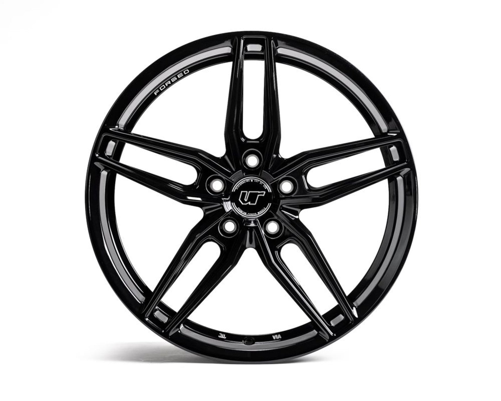 VR Forged D10 Wheel Gloss Black 19x10  37mm 5x120.65