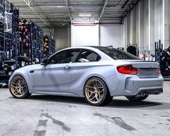 VR Forged D04 Wheel Package BMW M2 19x9.5 19x10.5 Satin Bronze