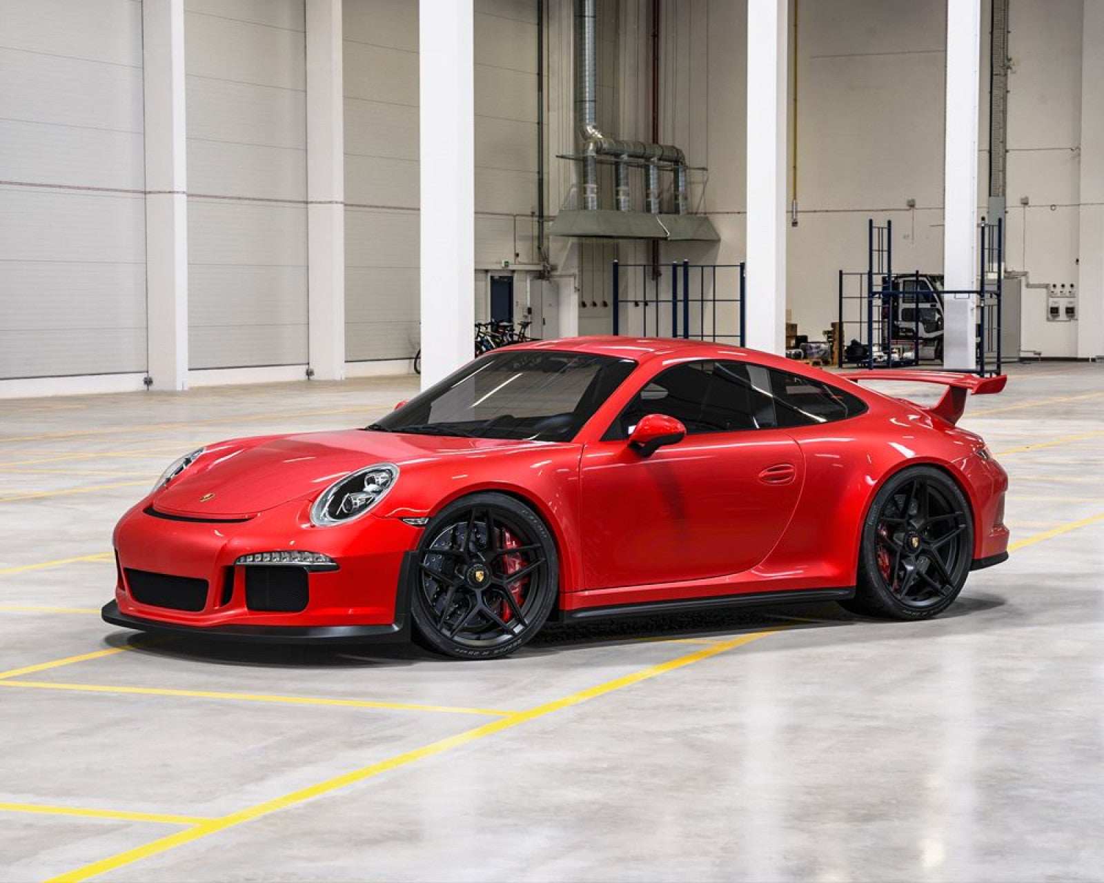 VR Forged D04 Wheel Package Porsche 991 Turbo | 991 GT3 20x9.0 20x12 Centerlock Matte Black