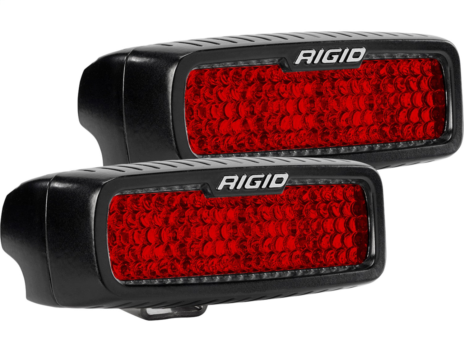 RIGID Industries 90163 RIGID SR-Q Rear Facing Light, High/Low, Red, Diffused, Surface Mount, Pair