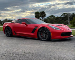 VR Forged D09 Wheel Package Corvette C6 C7 Z06 19x10 20x12.5 Gunmetal