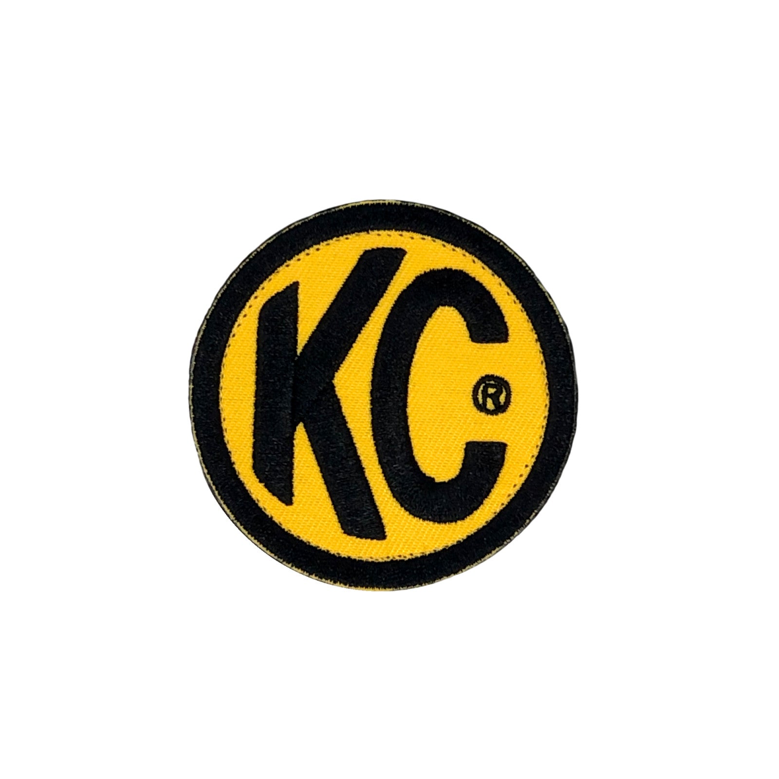 KC HiLiTES 7003 KC Patch KC Embroidered Logo Round 2.5in