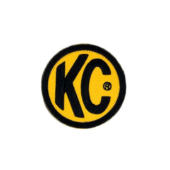 KC HiLiTES 7003 KC Patch KC Embroidered Logo Round 2.5in