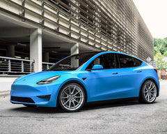 VR Forged D03-R Wheel Package Tesla Model 3 | Model Y 20x9.0 Brushed