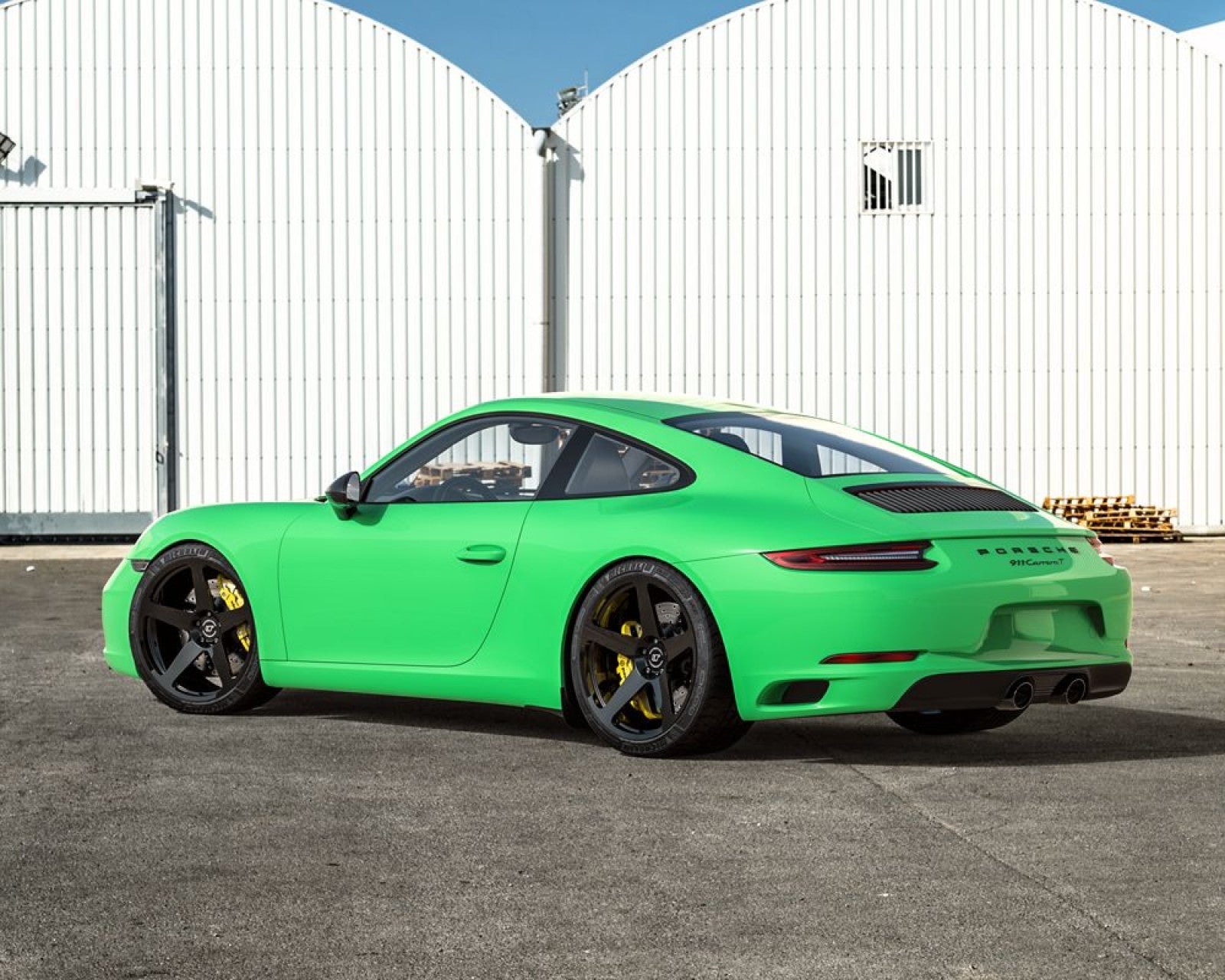 VR Forged D12 Wheel Package Porsche 991 Carrera 20x8.5 20x11 Gloss Black