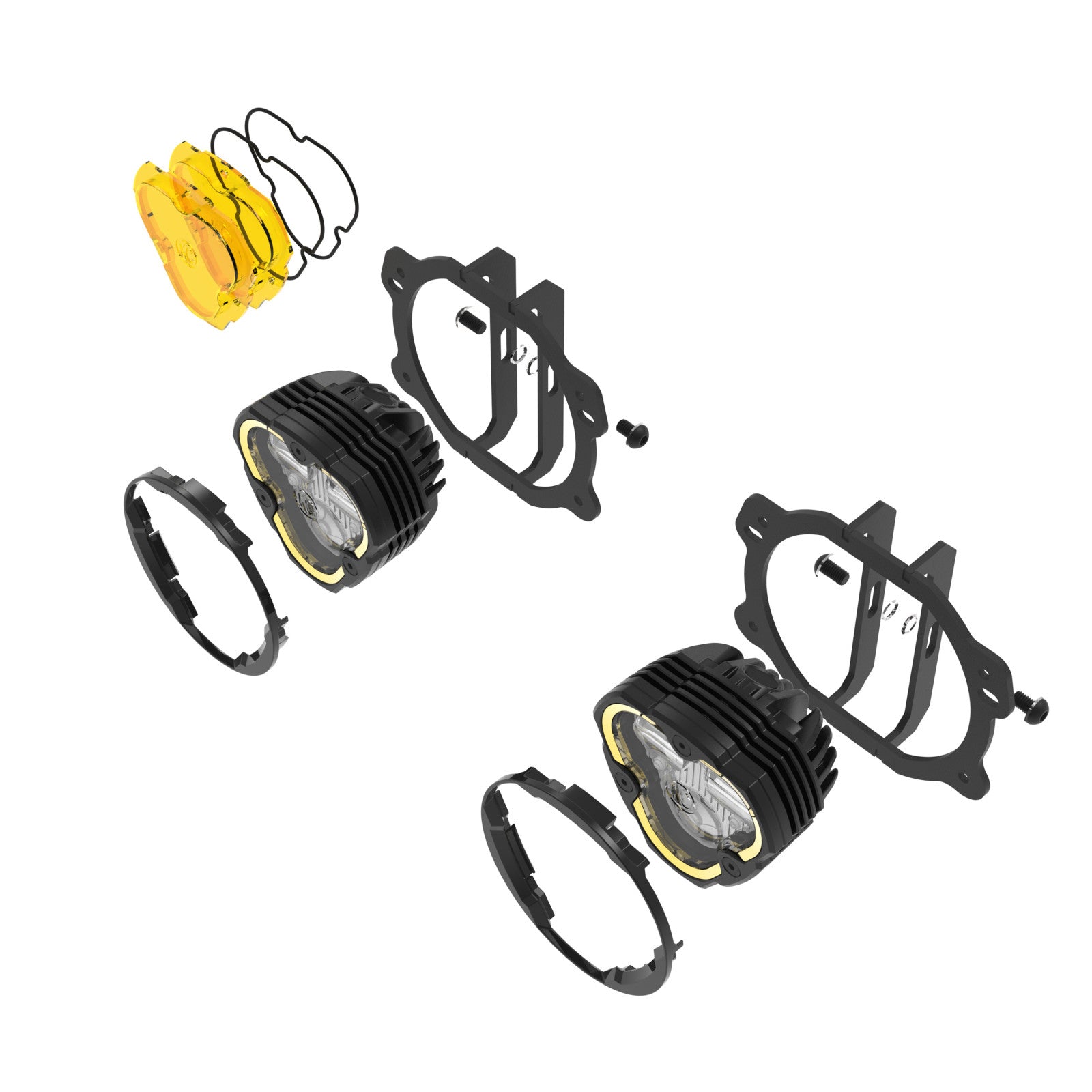 KC HiLiTES 97146 KC FLEX ERA 3 Dual Mode SAE Fog Lights 2-Light Master Kit