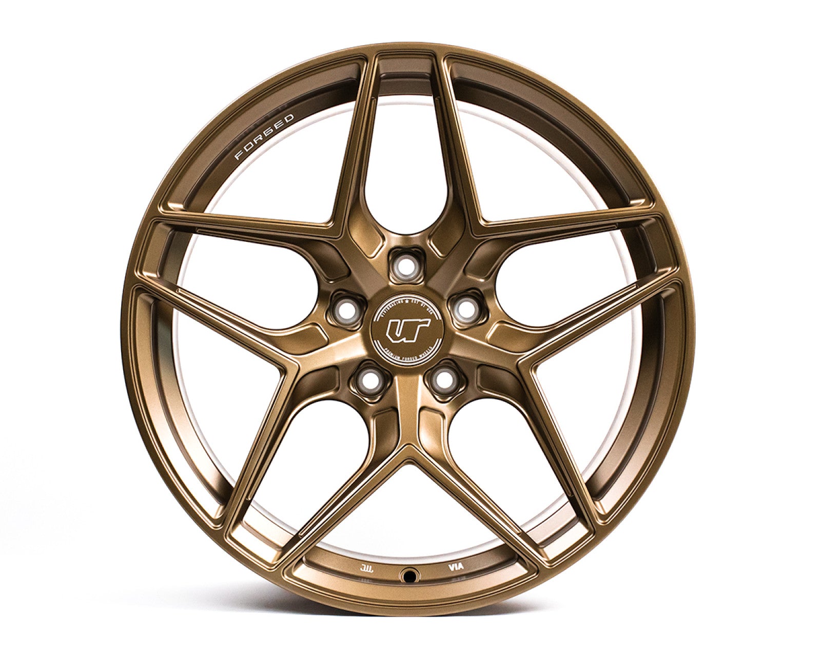 VR Forged D04 Wheel Satin Bronze 18x9.5  40mm 5x114.3