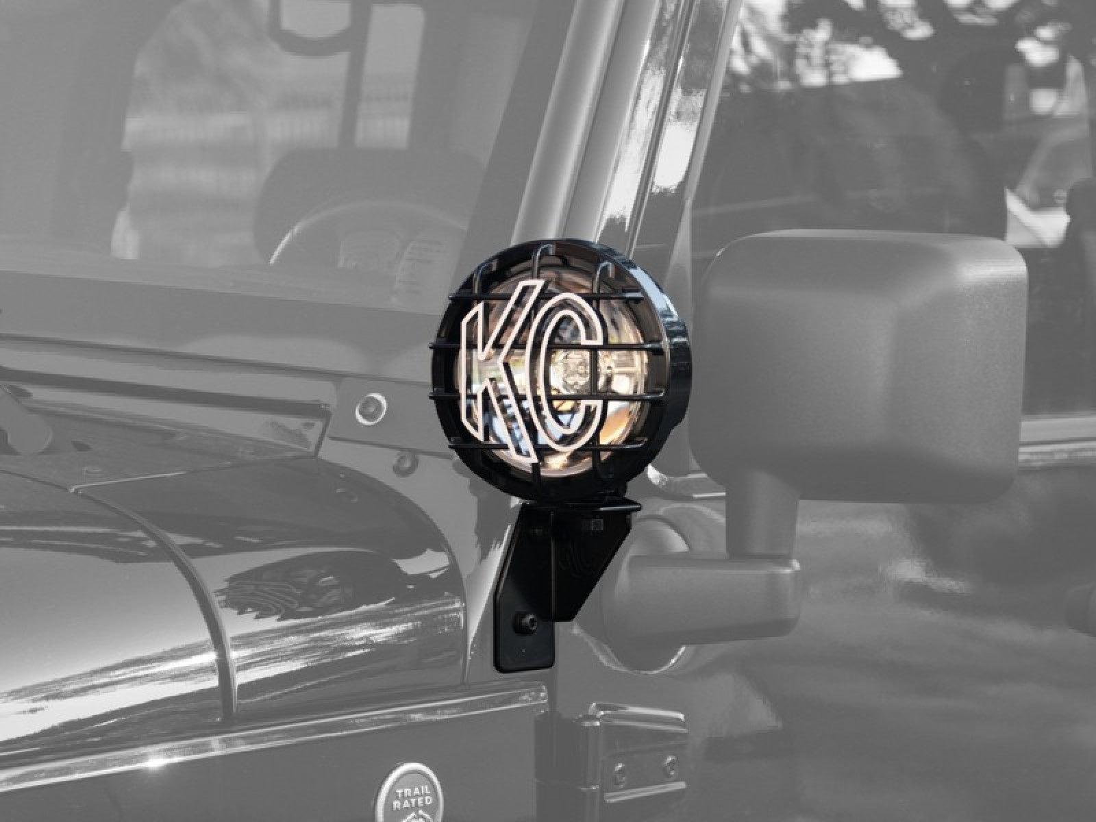 KC HiLiTES 7317 KC Bracket Mount Set Side 2007-2018 Jeep Wrangler JK