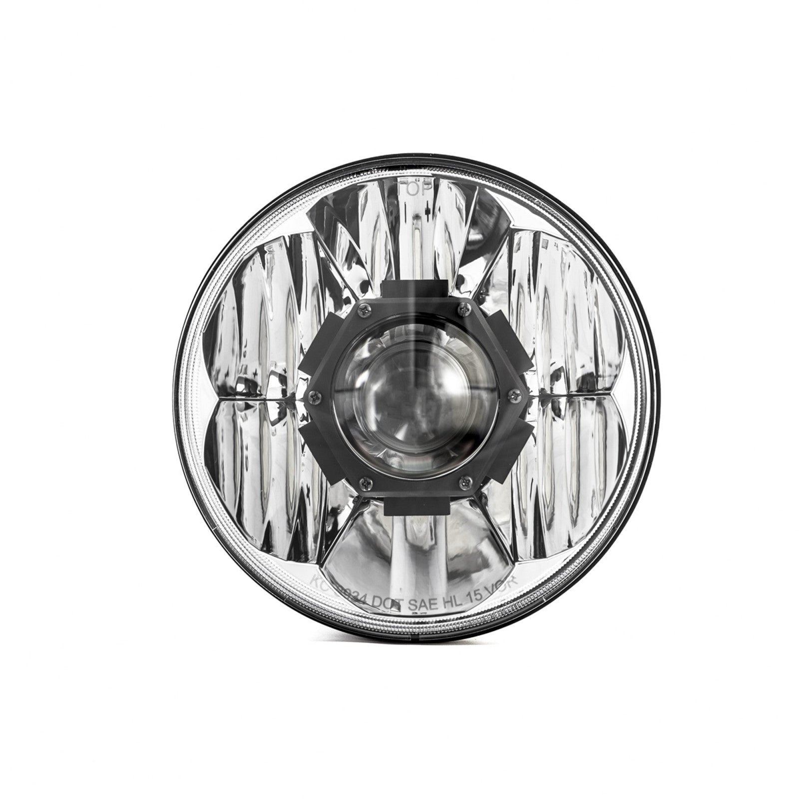 KC HiLiTES 4234 KC Headlight Gravity LED 7in 1-Light 2007-2018 Jeep Wrangler JK