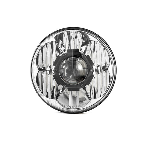 KC HiLiTES 4234 KC Headlight Gravity LED 7in 1-Light 2007-2018 Jeep Wrangler JK