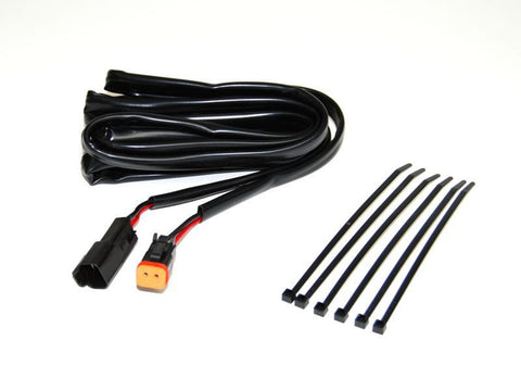 KC HiLiTES 18 inch Plug-In Wiring Extension - 2-Pin Deutsch Connector