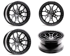 VR Forged D02 Wheel Package Chevrolet Silverado 1500 17x8.5 Matte Black