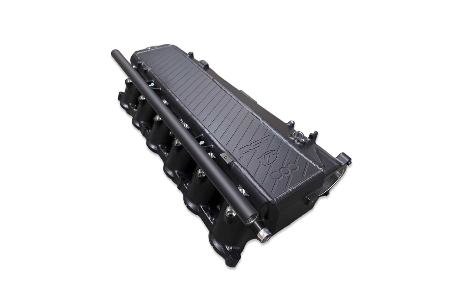 CSF BMW G-Chassis/A90 Supra B58 Charge-Air Cooler Manifold in Thermal Dispersion Black