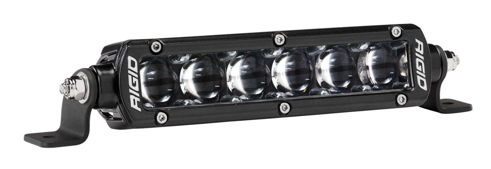 RIGID Industries 909713 RIGID SR-Series PRO LED Light, Hyperspot Optic, 6 Inch, Black Housing