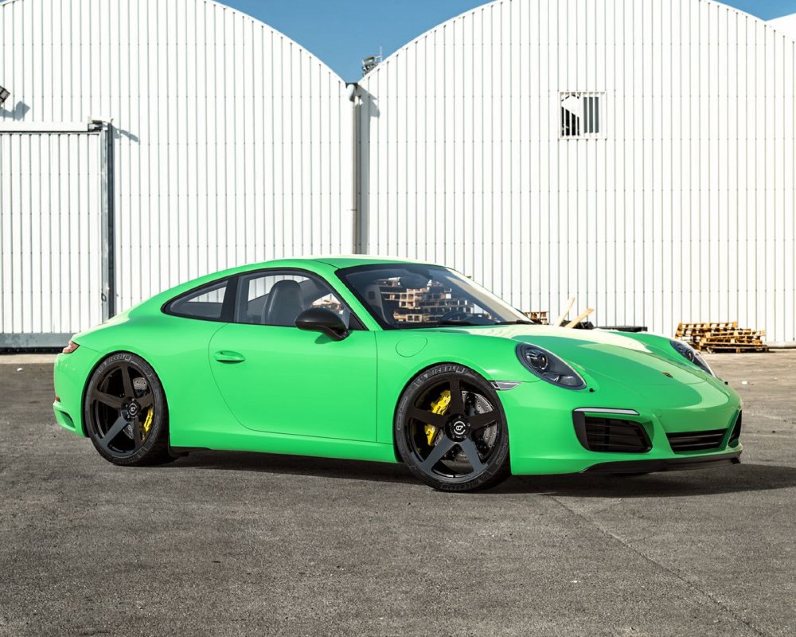 VR Forged D12 Wheel Package Porsche 991 Carrera 20x8.5 20x11 Gloss Black