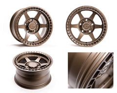 VR Forged D07 Wheel Package Toyota Tundra | Land Cruiser 17x9 Satin Bronze