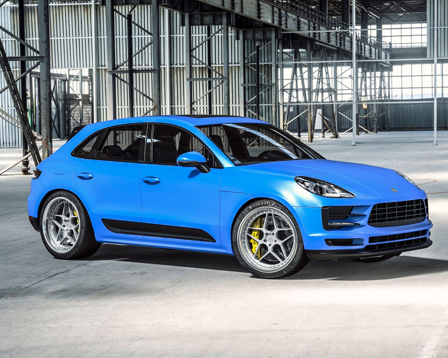 VR Forged D04 2-Piece Brushed 20inch Wheel Set Porsche Macan CLEARANCE