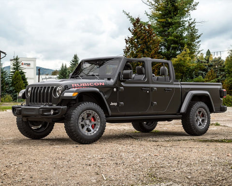 VR Forged D14 Wheel Package Jeep Wrangler JK JL | Gladiator 17x8.5 Gunmetal