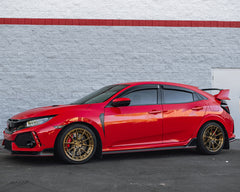 VR Forged D03-R Wheel Package Honda Civic Type-R 18x9.5 Brushed Gold