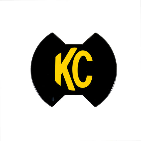 KC HiLiTES 6 inch SlimLite LED - Light Shield / Hard Cover - Black