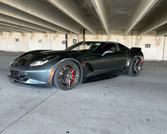 VR Forged D10 Wheel Package Corvette C6 C7 Z06 19x10 20x12.5 Gunmetal
