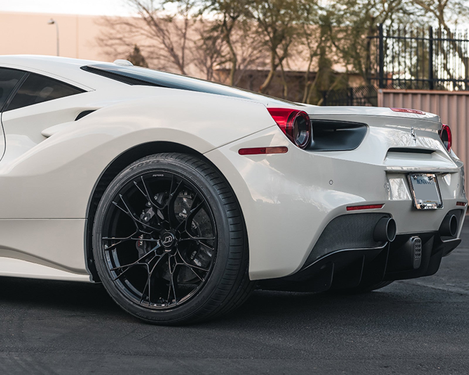VR Forged D01 Wheel Package Ferrari 488 20x9.0 21x12 Matte Black