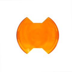 KC HiLiTES 6 inch SlimLite LED - Light Shield - Amber