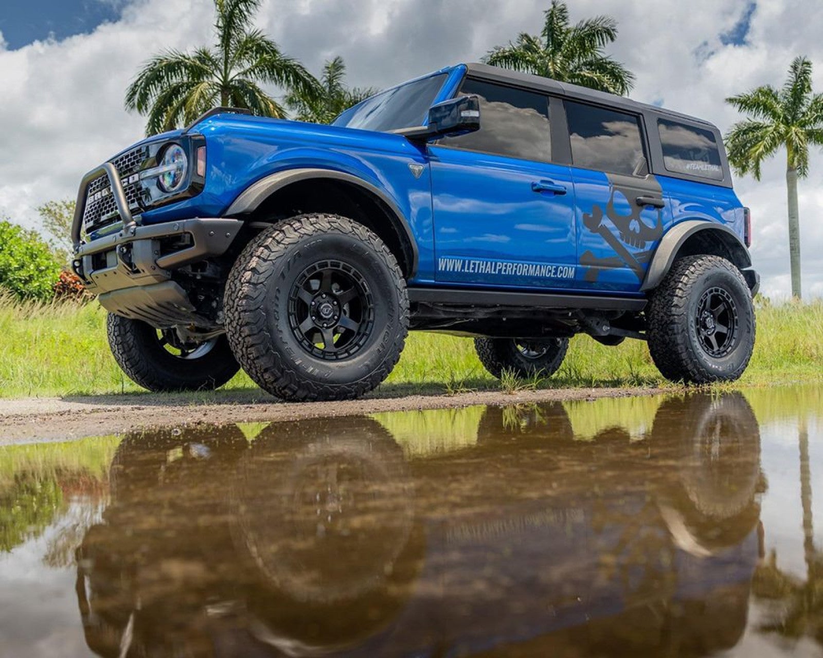 VR Forged D14 Wheel Package Ford Bronco 17x8.5 Matte Black