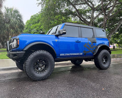 VR Forged D14 Wheel Package Ford Bronco 17x8.5 Matte Black