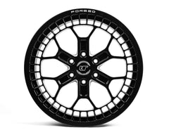 VR Forged D02 Wheel Matte Black 20x9  12mm 6x135