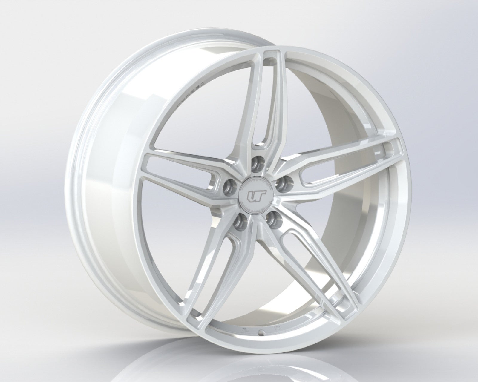 VR Forged D10 Wheel Package Toyota Supra MK5 20x9.5 20x11 Gloss White